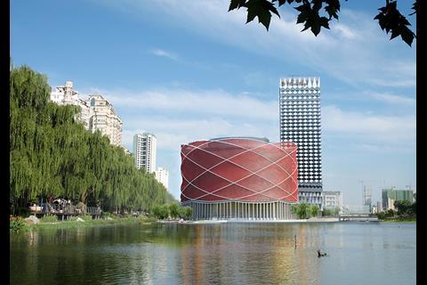 Mark Fisher's Han Show Theatre in Wuhan for Wanda